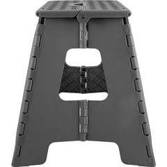 Banqueta Plástica Dobrável 360 mm Cinza Vonder