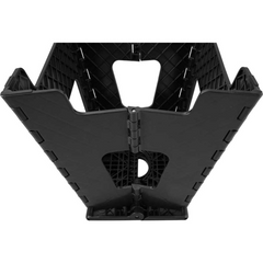 Banqueta Plástica Dobrável 360 mm Preta Vonder