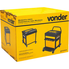 Banqueta Porta Ferramentas para Mecânico Vonder