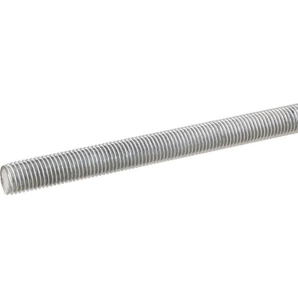 Barra roscada 1/2" nc zincado 1m com 10 Pçs Vonder