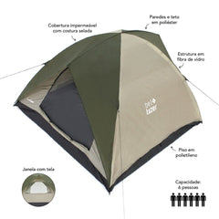 Barraca Alta Premium 6 Pessoas - Bel Lazer