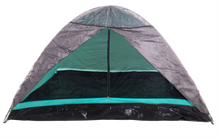 Barraca Camping Dome 6 Poliéster Cobertura Impermeável 3,00x