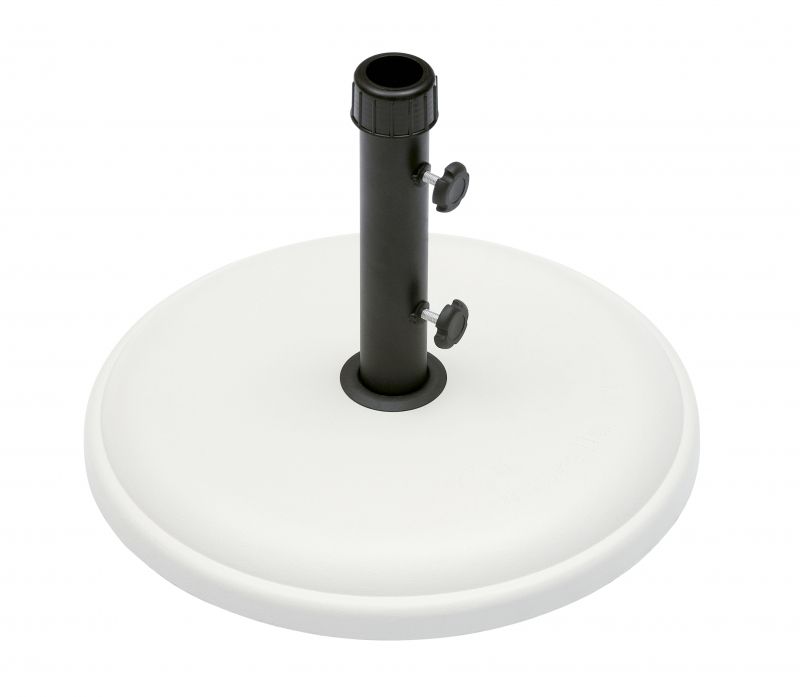 Base 16 Kg p/ Ombrellone Concreto Expand. Branco - Bel Lazer