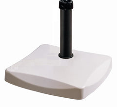 Base para ombrellone meia lua 22kg branca - Bel Lazer
