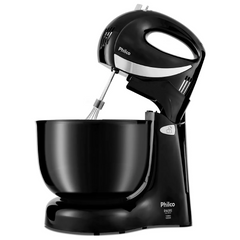 Batedeira Paris Duo Mixer Turbo 500W Philco 4L Com Batedor de Claras e Massa Leves 127V