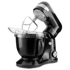 Batedeira Planetária BBP760 Turbo Power Plus 700W Britânia 4,5L Preta Com 4 Batedores 127V