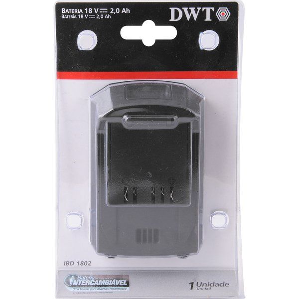Bateria Linha Intercambiável 18V 2,0Ah IBD 1802 DWT