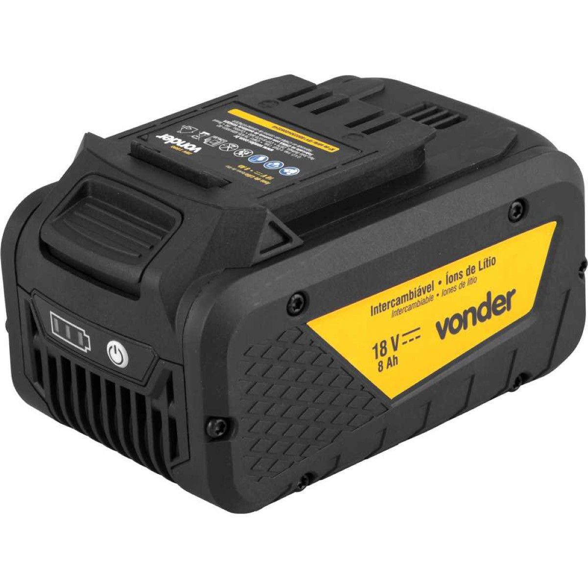 Bateria 18V 8,0Ah IBV1880 Linha Intercambiável Vonder