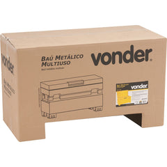 Baú metálico multiuso 915x432x540mm 700kg bmv360 Vonder