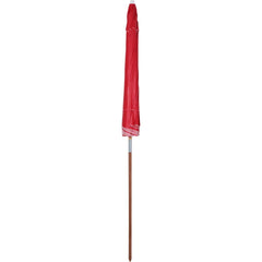 Guarda Sol 2,20m em Bagum Guararapi Vermelho Bel