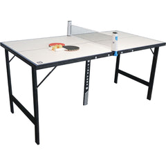 Mini Mesa de Ping Pong Portátil com Kit Rede Bel