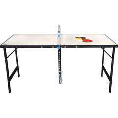 Mini Mesa de Ping Pong Portátil com Kit Rede Bel