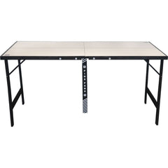 Mini Mesa de Ping Pong Portátil com Kit Rede Bel