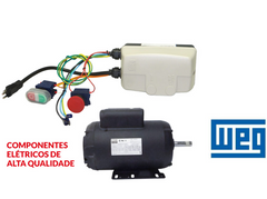 Betoneira 400L Rental Max Com Motor Monofásico 2Cv 220V 60Hz 4P Com Roda Maciça Menegotti