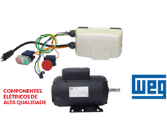 Betoneira 400L Rental Com Motor Trif 2Cv 380V 60Hz 4P Com Roda Maciça Menegotti
