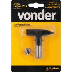 Bico Leque 211 Abertura 10cm 15cm 0,28mm Máq Airless Vonder