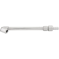 Bico para encher pneus duplo espiga 5/16" zincado Vonder
