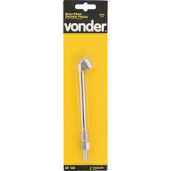 Bico para encher pneus duplo espiga 5/16" zincado Vonder