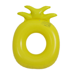 Boia Inflável Circular Abacaxi com Glitter Piscina Água Mar Praia W11342 Bel