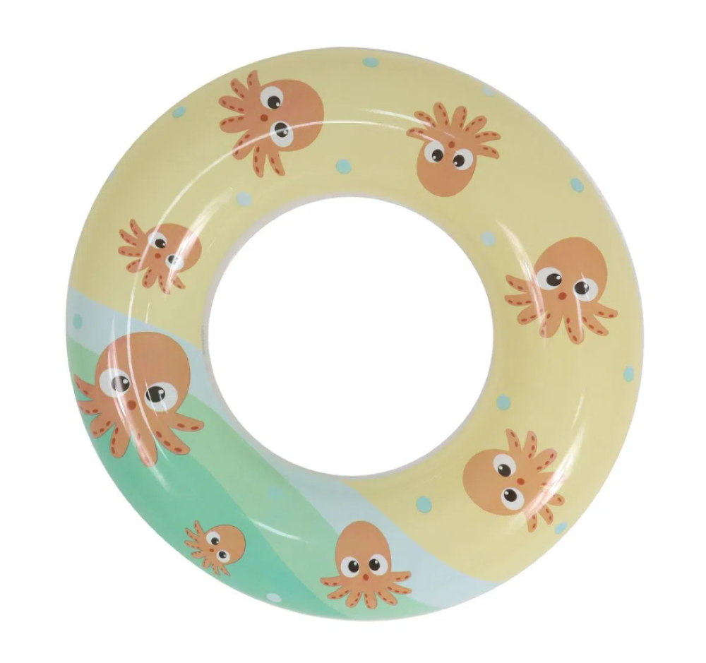 Boia Inflável Infantil Circular Estampada Piscina Água Mar Praia W36014 Bel