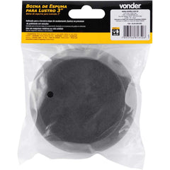 Boina Espuma De Lustro 3'' Fixa Fácil Vonder