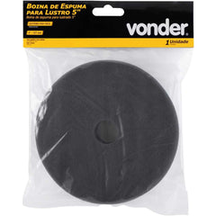 Boina Espuma De Lustro 5'' Fixa Fácil Vonder