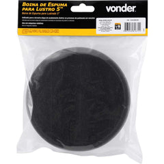 Boina Espuma De Lustro 5'' Fixa Fácil Vonder