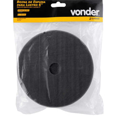 Boina Espuma De Lustro 6'' Fixa Fácil Vonder