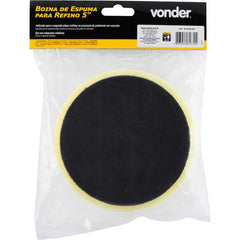 Boina Espuma De Refino 5'' Fixa Fácil Vonder