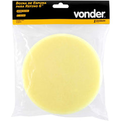 Boina Espuma De Refino 6'' Fixa Fácil Vonder