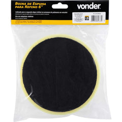 Boina Espuma De Refino 6'' Fixa Fácil Vonder