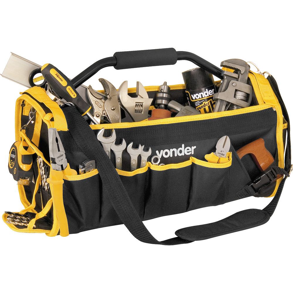 Bolsa lona 480x200x200mm 20 divisões bl004 Vonder