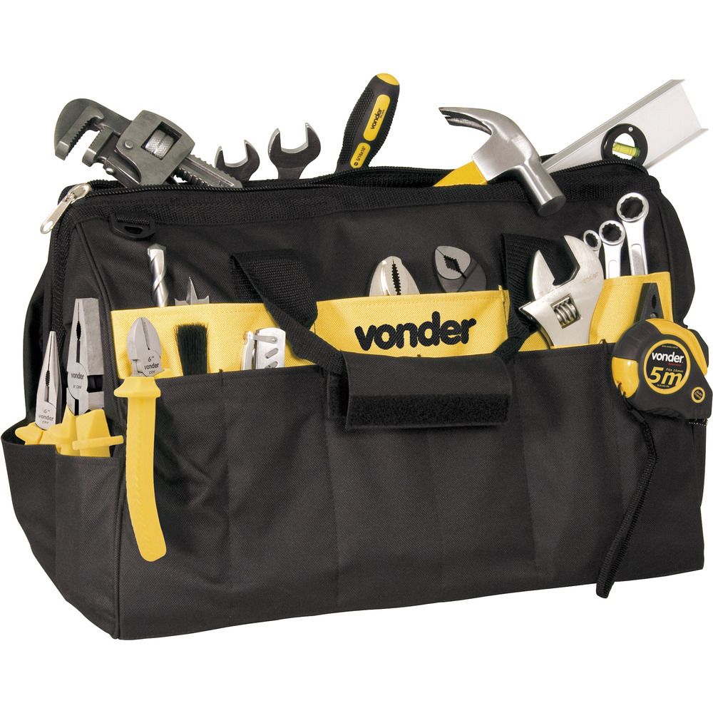 Bolsa lona 490x300x300mm 36 divisões bl008 Vonder