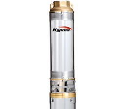 Bomba Submersa 4'' 0,37KW 0,5HP 5 Estágios Kajima 220V 60Hz