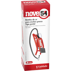 Bomba de ar para encher pneus com pedal - Nove54