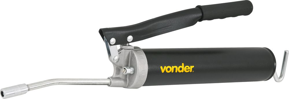 Bomba Graxa Manual 500g Alavanca Bico Rígido Industrial Bmv0