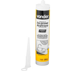 Borracha Silicone Branco 256G Acético Vonder
