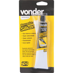 Borracha de silicone incolor acético 50g - Vonder