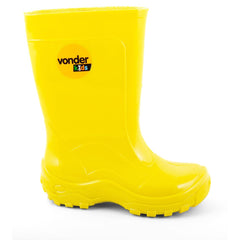 Bota Infantil Amarela PVC com Forro Tam. 26/27 Vonder