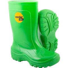 Bota Infantil Verde PVC com Forro Tam. 22/23 Vonder