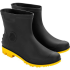 Bota (Ak) Pvc 44 Preta/Amarela C3/4 Cf Vonder