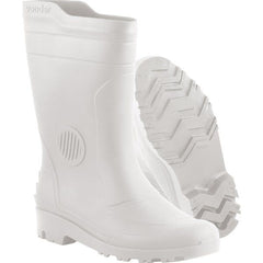 Bota pvc 36 cano médio c/ forro branca ca36103 Vonder Plus