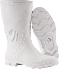 Bota pvc 37/38 cano médio sem forro branco ca3151 - Vonder