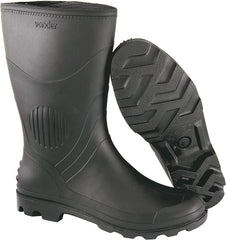 Bota pvc 37/38 cano médio sem forro preto ca3151 - Vonder