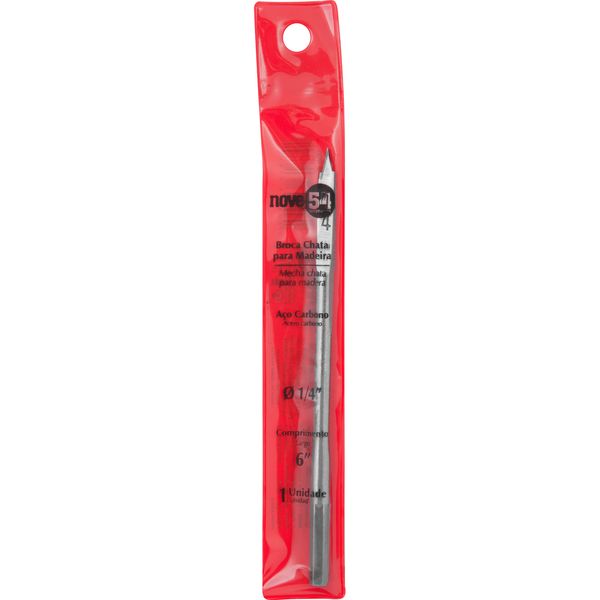 Broca Chata 1/4X6"  - Nove54