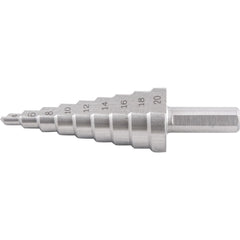 Broca de Aço Rápido Escalonada 4 mm à 20 mm Vonder
