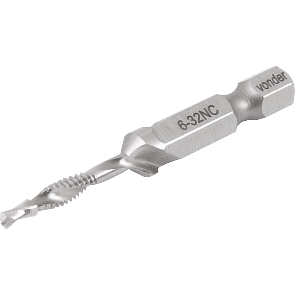 Broca/Macho 6-32 NC Combinada Vonder