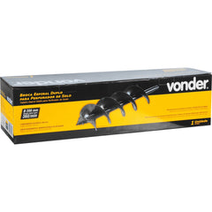 Broca para Perfurador Vonder Solo Espiral Duplo 200X800mm