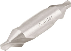 Broca de centro aço rápido 4,00x10,00mm din 333a - Vonder