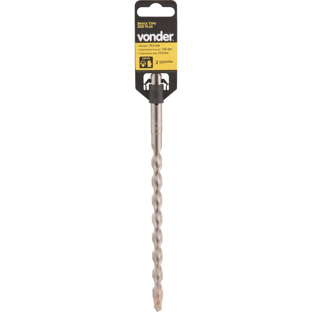 Broca sds plus 14,00x150x210mm 2 cortes pgm - Vonder